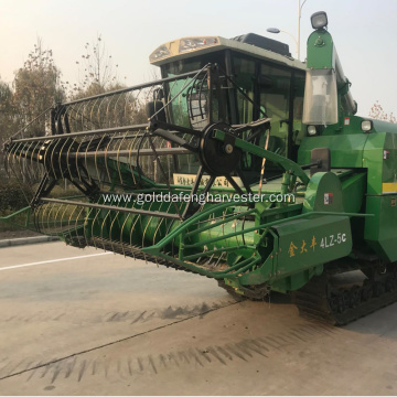 rice combine low diesel consumption harvester